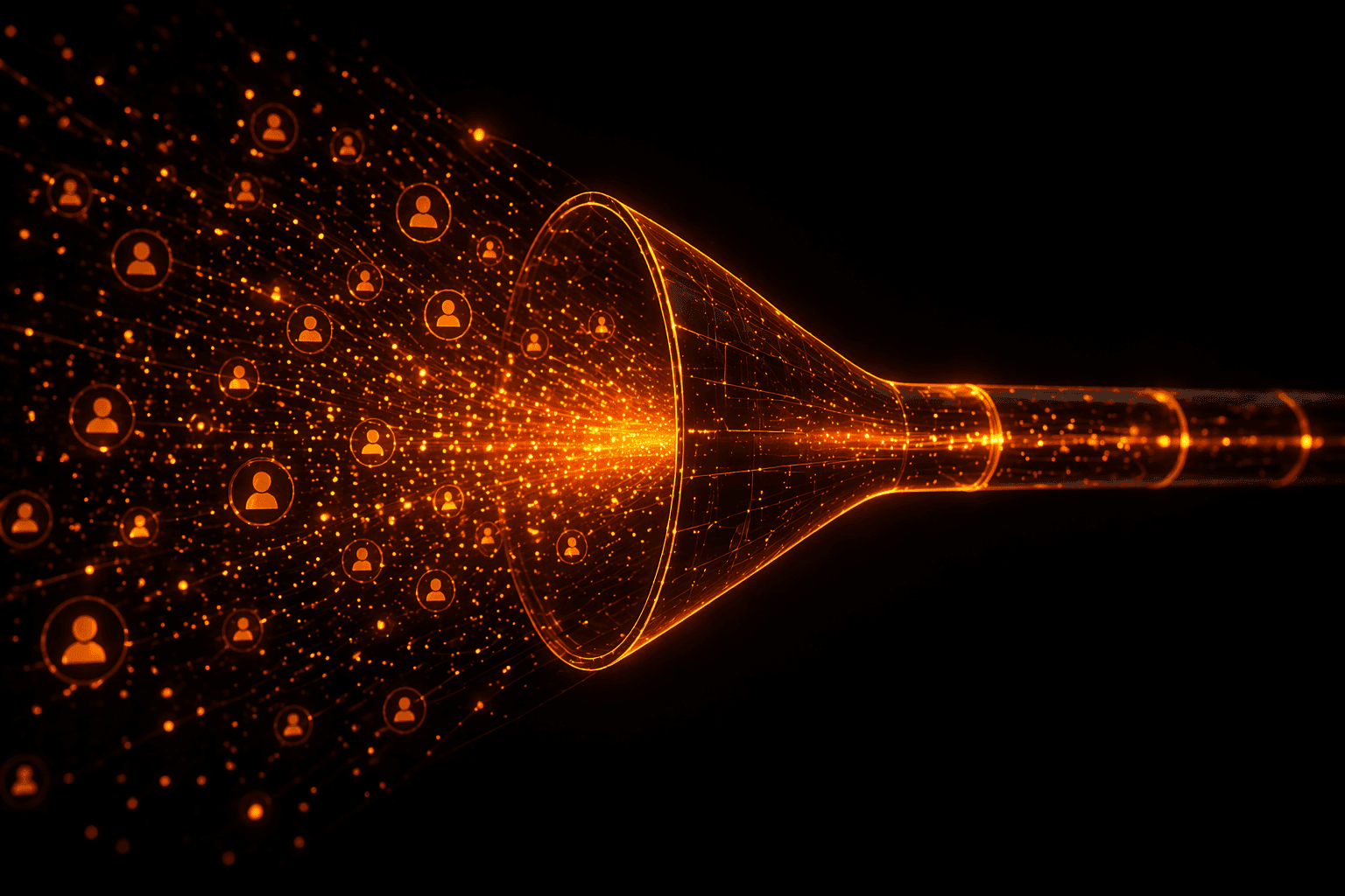 SaaS lead generation system turning traffic and messaging into qualified pipeline.
